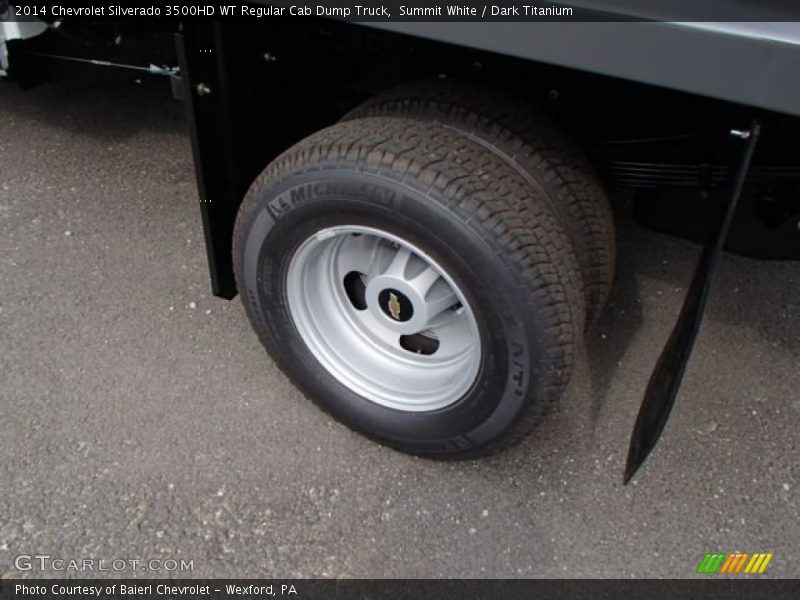  2014 Silverado 3500HD WT Regular Cab Dump Truck Wheel