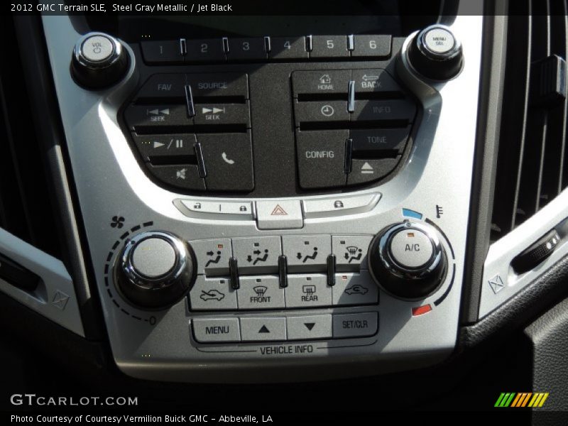 Steel Gray Metallic / Jet Black 2012 GMC Terrain SLE