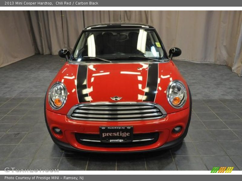 Chili Red / Carbon Black 2013 Mini Cooper Hardtop