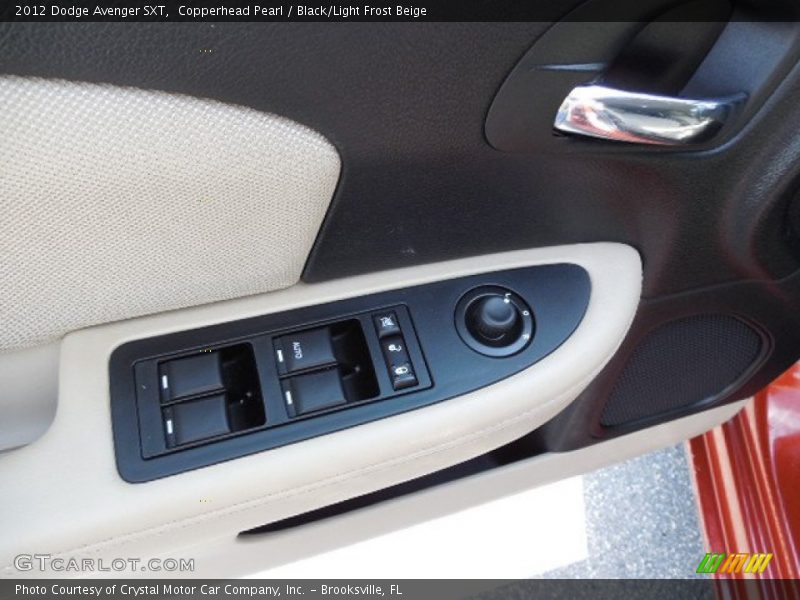 Copperhead Pearl / Black/Light Frost Beige 2012 Dodge Avenger SXT