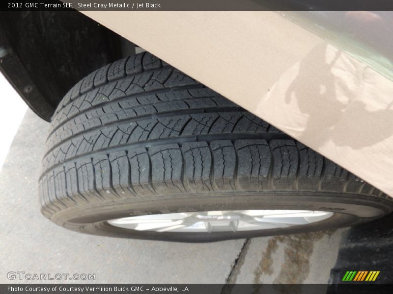 Steel Gray Metallic / Jet Black 2012 GMC Terrain SLE