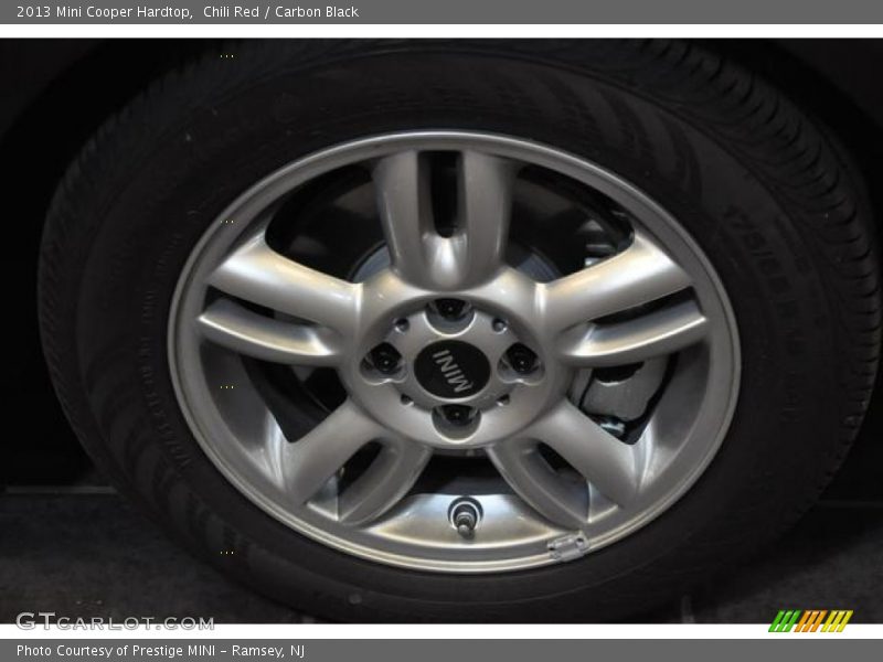 Chili Red / Carbon Black 2013 Mini Cooper Hardtop