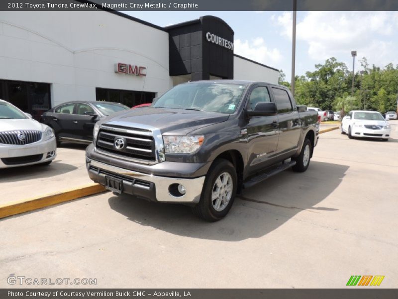 Magnetic Gray Metallic / Graphite 2012 Toyota Tundra CrewMax