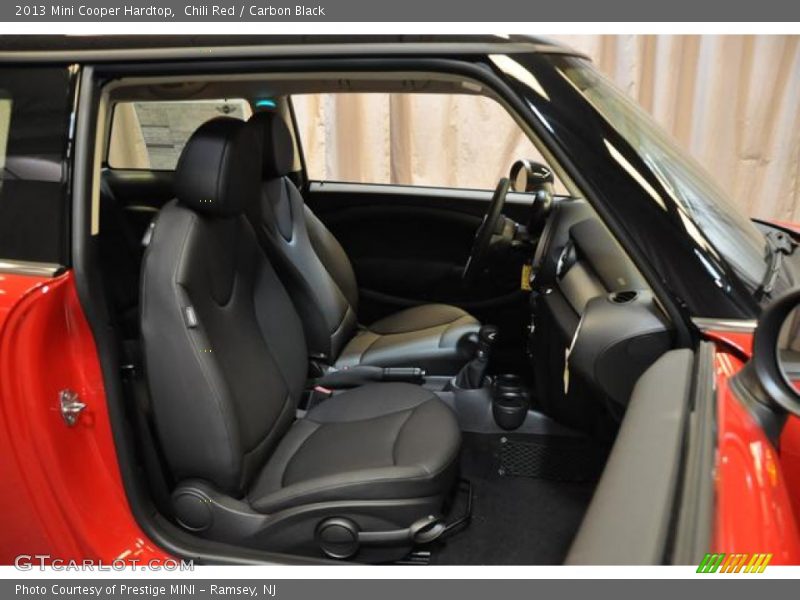 Chili Red / Carbon Black 2013 Mini Cooper Hardtop