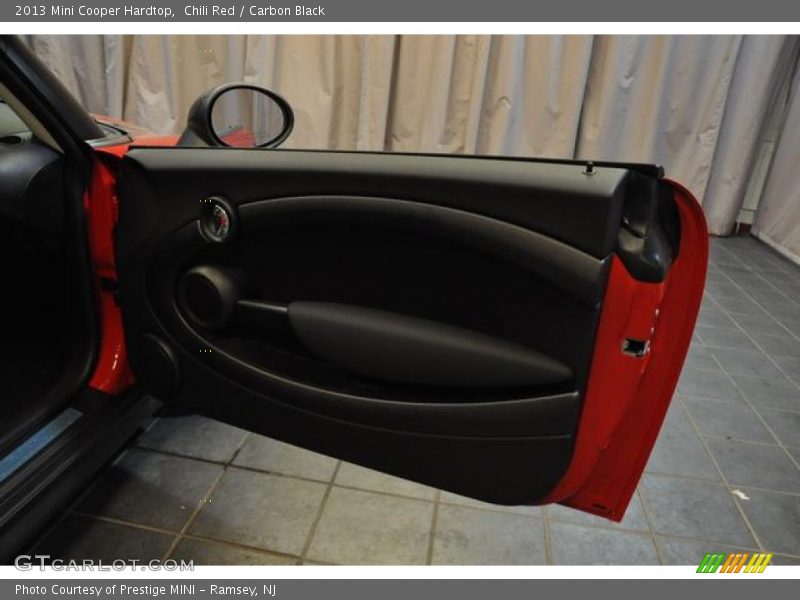 Chili Red / Carbon Black 2013 Mini Cooper Hardtop