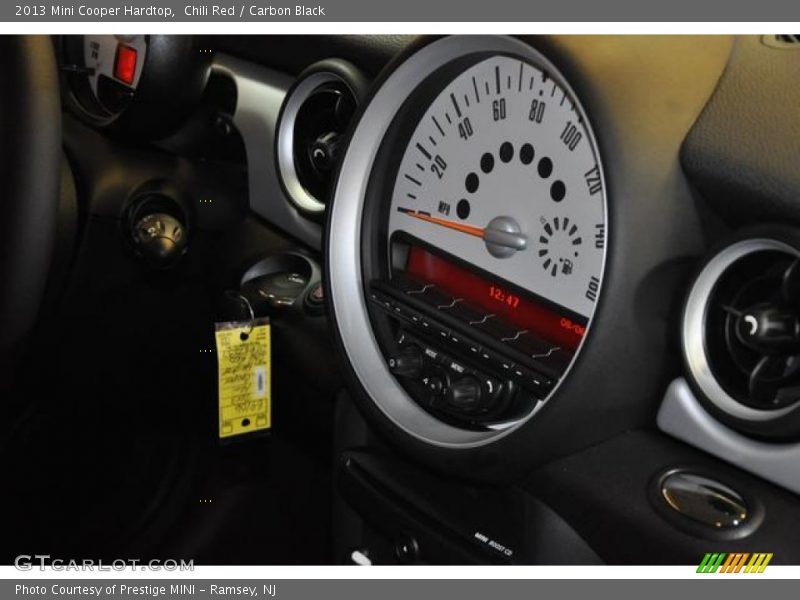 Chili Red / Carbon Black 2013 Mini Cooper Hardtop