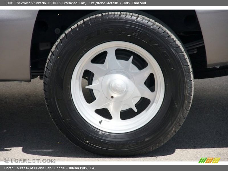 Graystone Metallic / Dark Charcoal 2006 Chevrolet Silverado 1500 LS Extended Cab