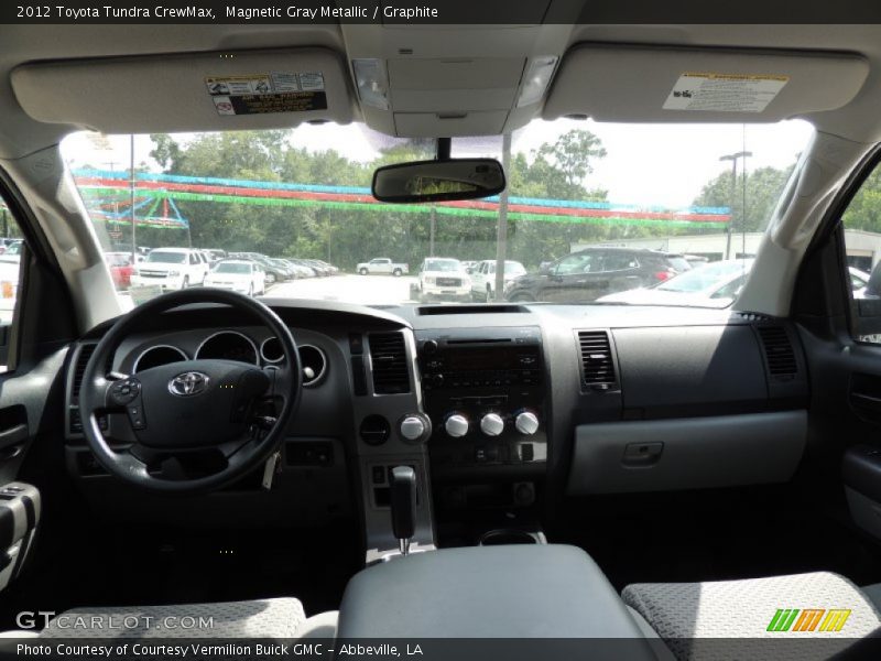 Magnetic Gray Metallic / Graphite 2012 Toyota Tundra CrewMax