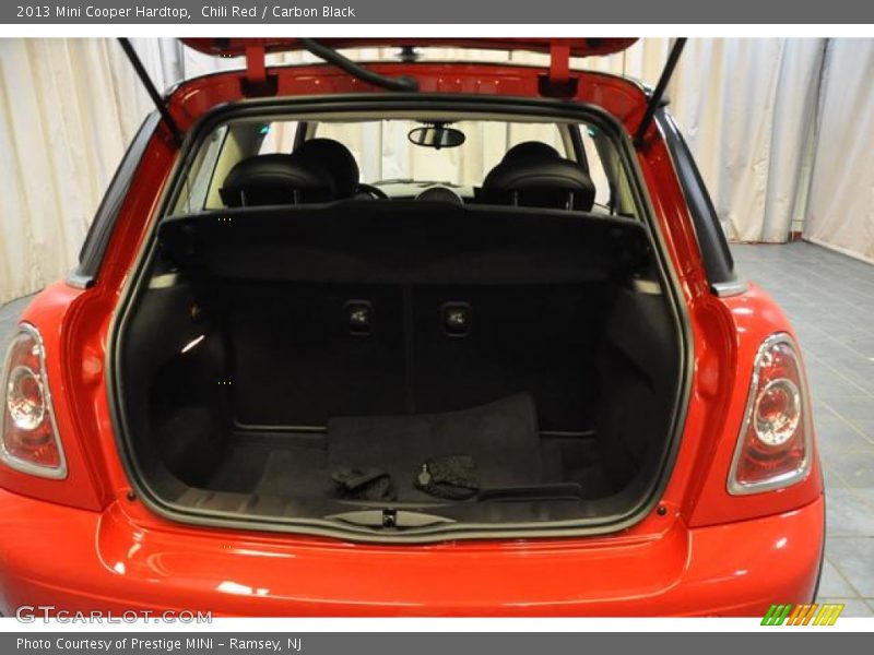 Chili Red / Carbon Black 2013 Mini Cooper Hardtop