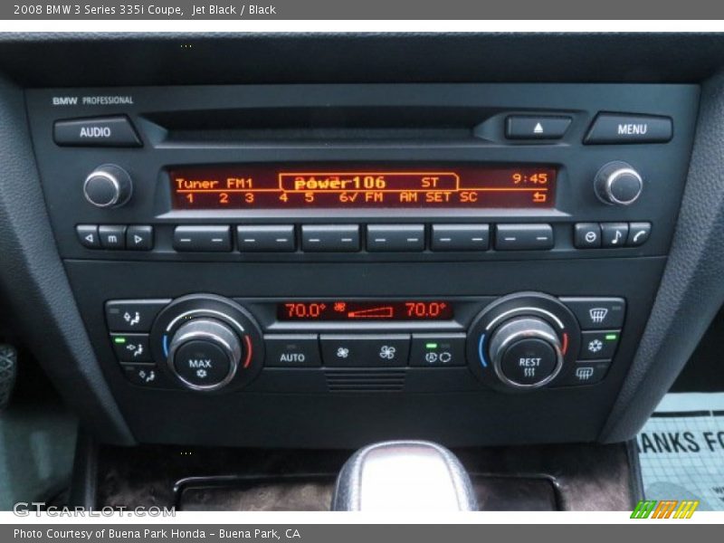 Jet Black / Black 2008 BMW 3 Series 335i Coupe