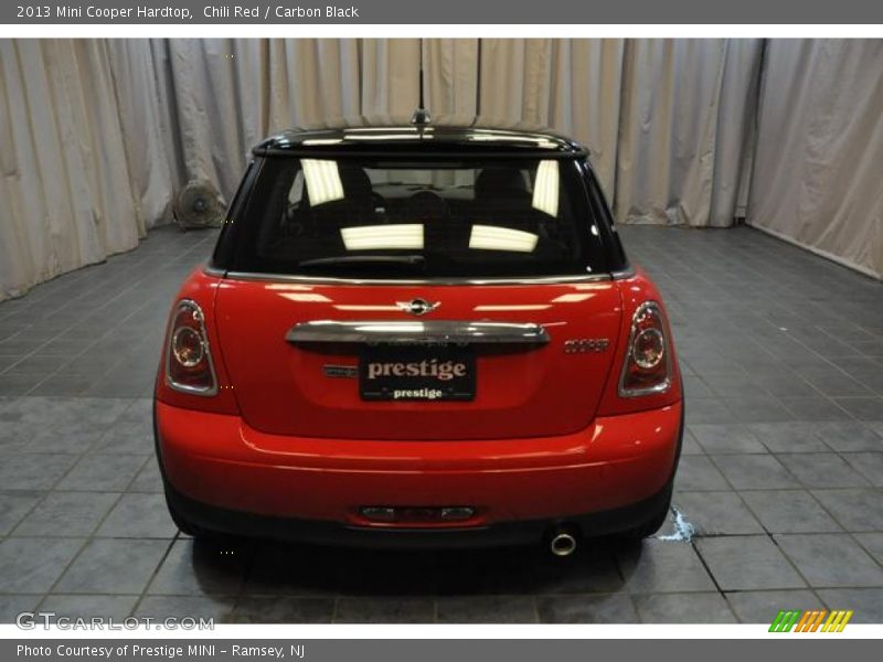 Chili Red / Carbon Black 2013 Mini Cooper Hardtop