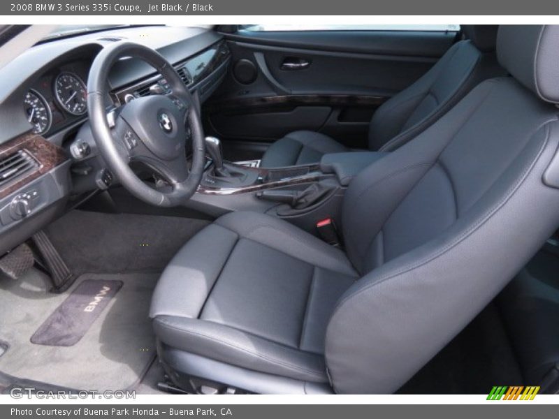 Jet Black / Black 2008 BMW 3 Series 335i Coupe