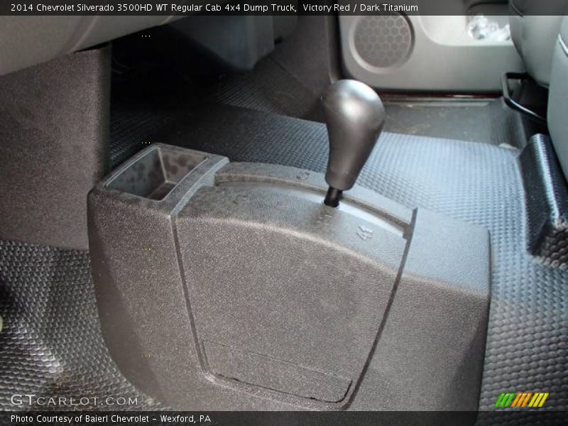 Victory Red / Dark Titanium 2014 Chevrolet Silverado 3500HD WT Regular Cab 4x4 Dump Truck