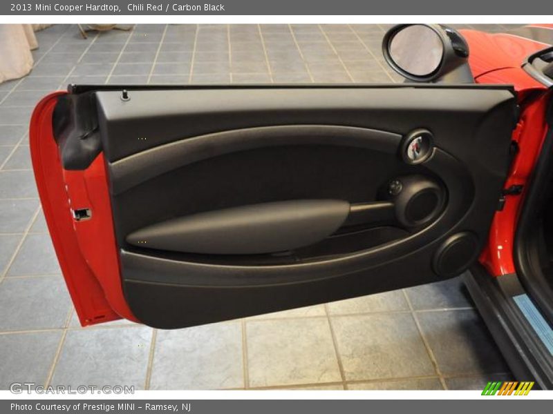 Chili Red / Carbon Black 2013 Mini Cooper Hardtop