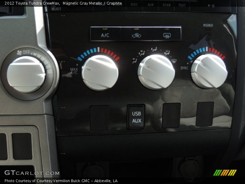 Magnetic Gray Metallic / Graphite 2012 Toyota Tundra CrewMax