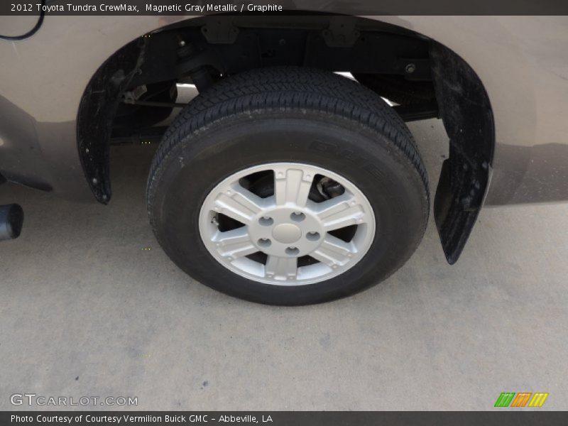 Magnetic Gray Metallic / Graphite 2012 Toyota Tundra CrewMax
