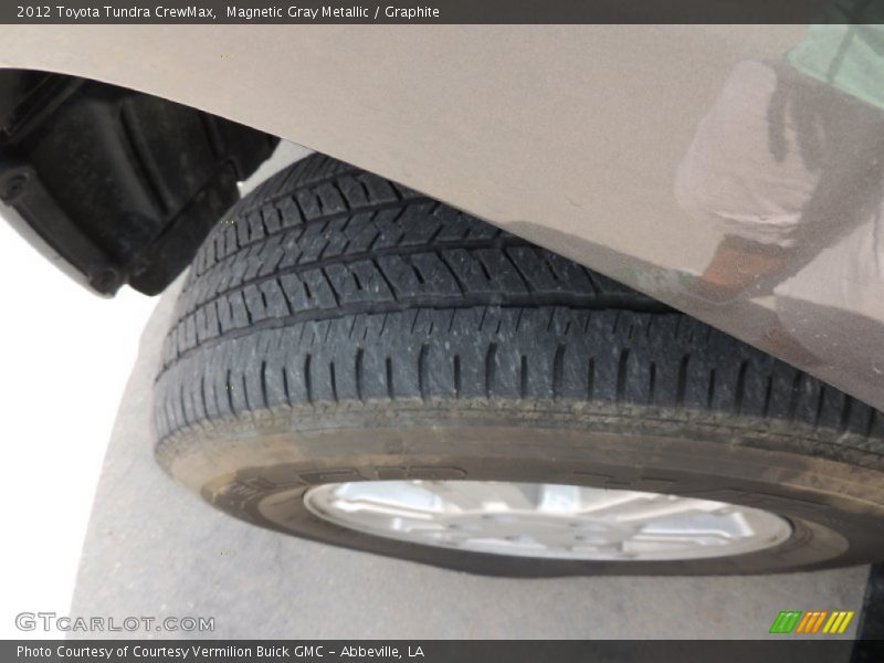 Magnetic Gray Metallic / Graphite 2012 Toyota Tundra CrewMax