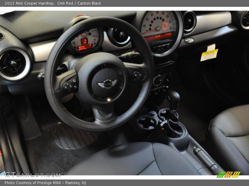 Chili Red / Carbon Black 2013 Mini Cooper Hardtop