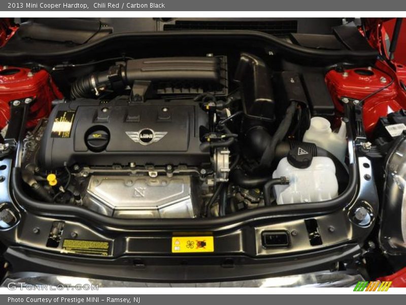 Chili Red / Carbon Black 2013 Mini Cooper Hardtop