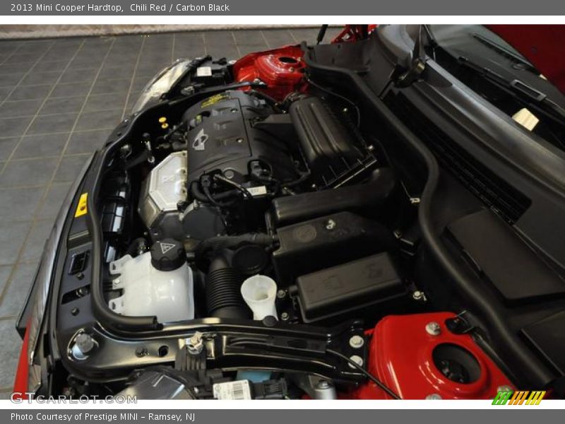 Chili Red / Carbon Black 2013 Mini Cooper Hardtop