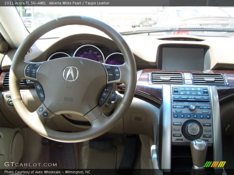 Dashboard of 2011 RL SH-AWD
