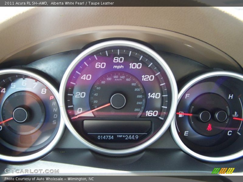  2011 RL SH-AWD SH-AWD Gauges