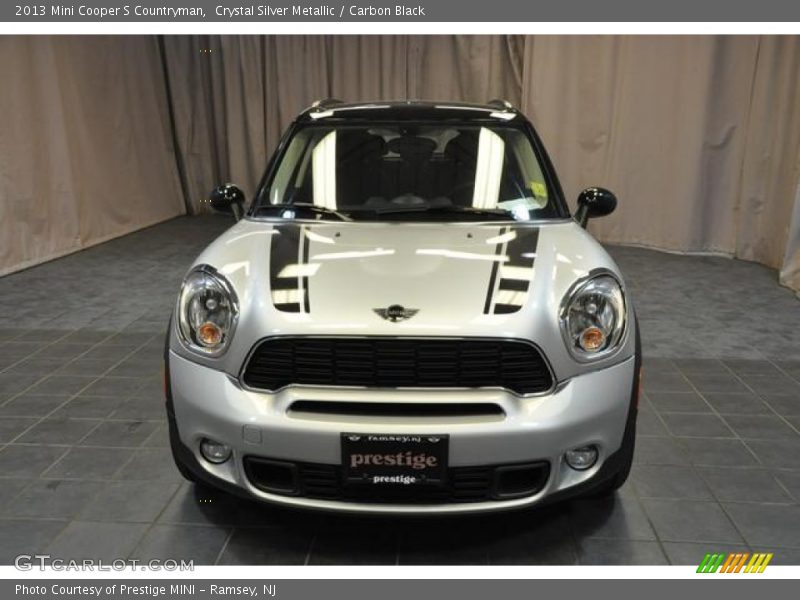 Crystal Silver Metallic / Carbon Black 2013 Mini Cooper S Countryman
