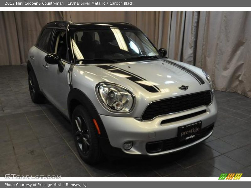Crystal Silver Metallic / Carbon Black 2013 Mini Cooper S Countryman