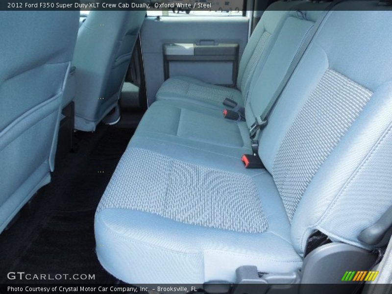 Oxford White / Steel 2012 Ford F350 Super Duty XLT Crew Cab Dually