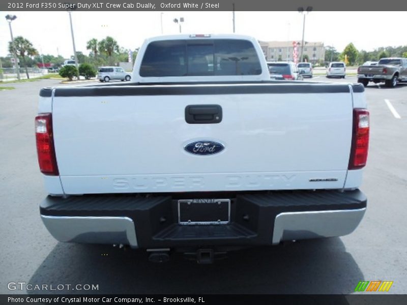 Oxford White / Steel 2012 Ford F350 Super Duty XLT Crew Cab Dually