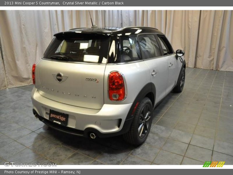 Crystal Silver Metallic / Carbon Black 2013 Mini Cooper S Countryman