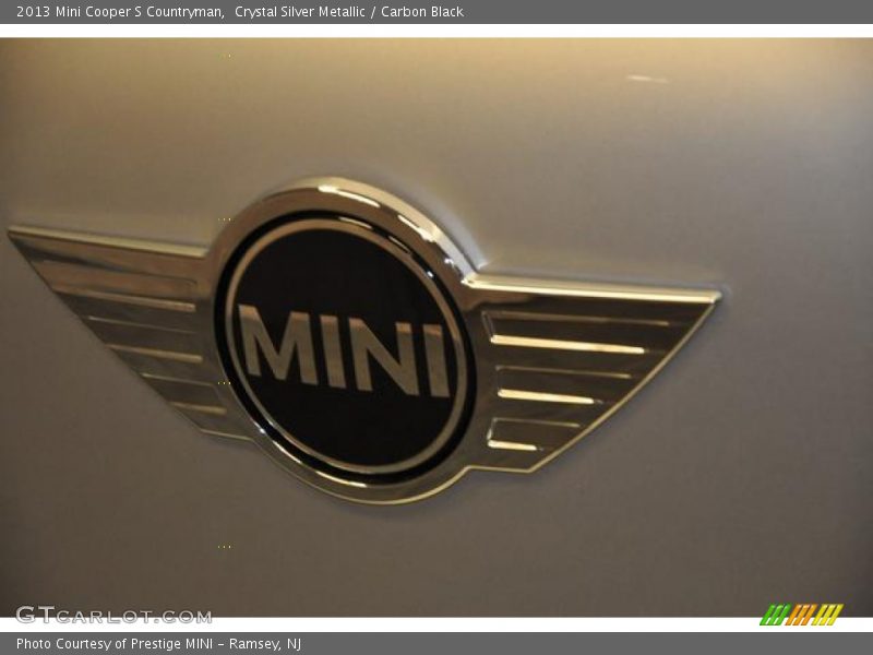 Crystal Silver Metallic / Carbon Black 2013 Mini Cooper S Countryman
