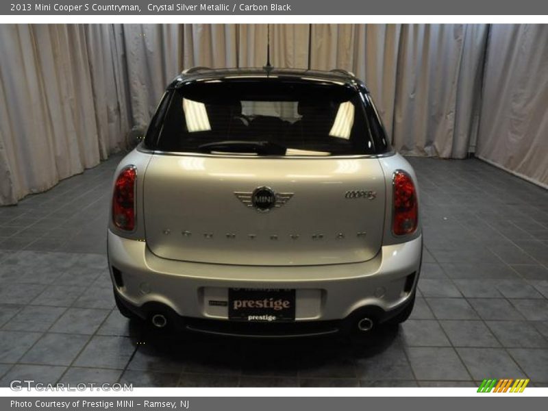 Crystal Silver Metallic / Carbon Black 2013 Mini Cooper S Countryman