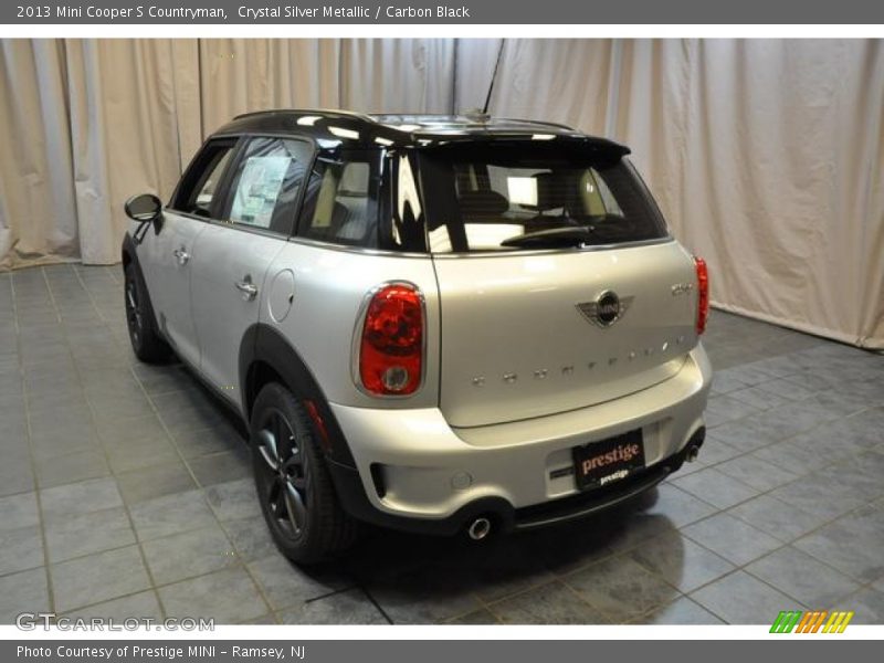 Crystal Silver Metallic / Carbon Black 2013 Mini Cooper S Countryman