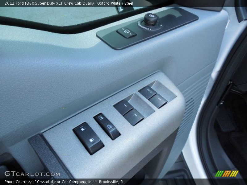 Oxford White / Steel 2012 Ford F350 Super Duty XLT Crew Cab Dually