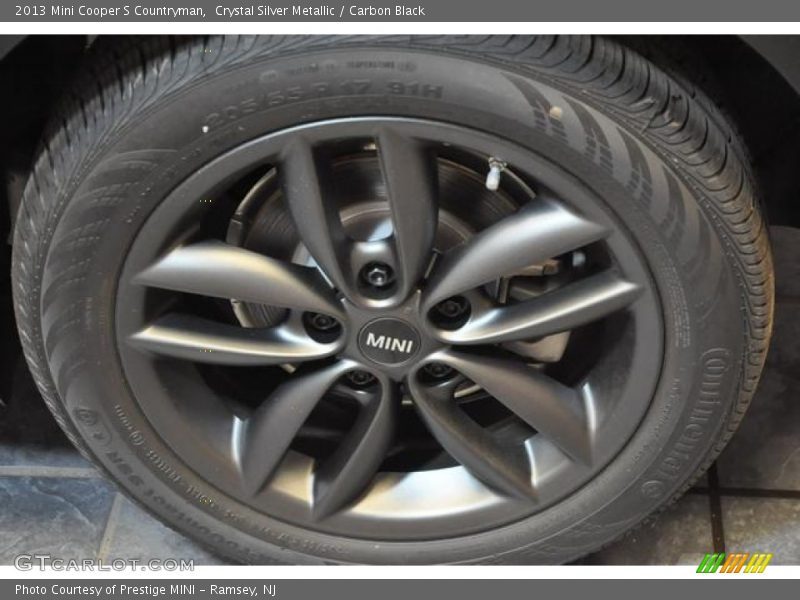 Crystal Silver Metallic / Carbon Black 2013 Mini Cooper S Countryman