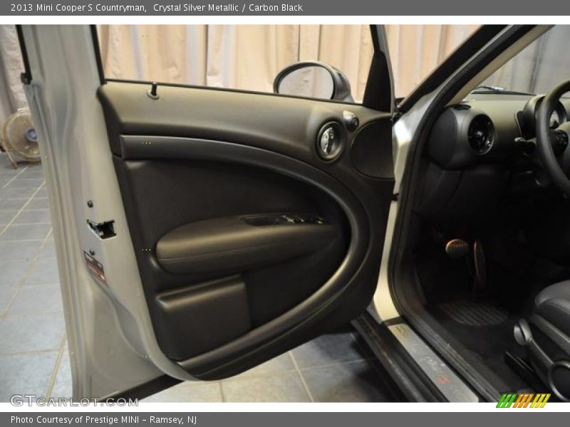 Crystal Silver Metallic / Carbon Black 2013 Mini Cooper S Countryman