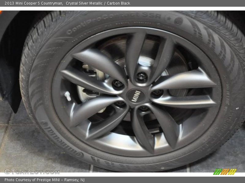 Crystal Silver Metallic / Carbon Black 2013 Mini Cooper S Countryman