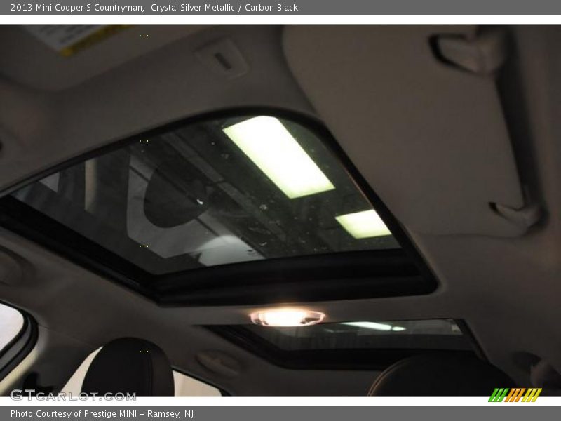 Crystal Silver Metallic / Carbon Black 2013 Mini Cooper S Countryman