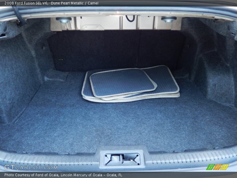 Dune Pearl Metallic / Camel 2008 Ford Fusion SEL V6