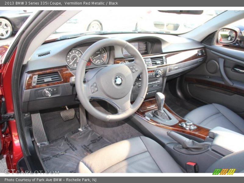 Vermillion Red Metallic / Black 2013 BMW 3 Series 335i Coupe