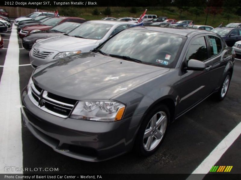 Tungsten Metallic / Black 2012 Dodge Avenger SXT