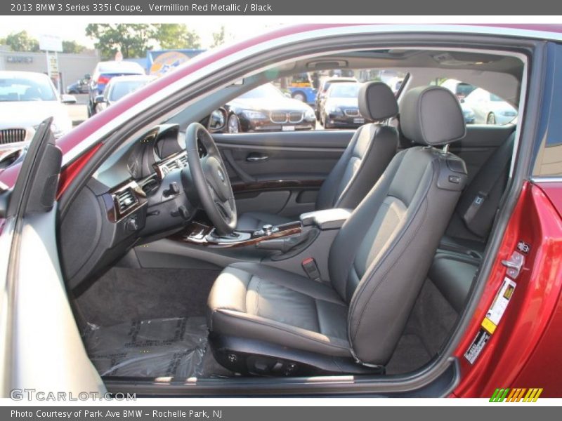 Vermillion Red Metallic / Black 2013 BMW 3 Series 335i Coupe