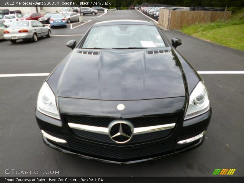 Black / Ash/Black 2012 Mercedes-Benz SLK 350 Roadster
