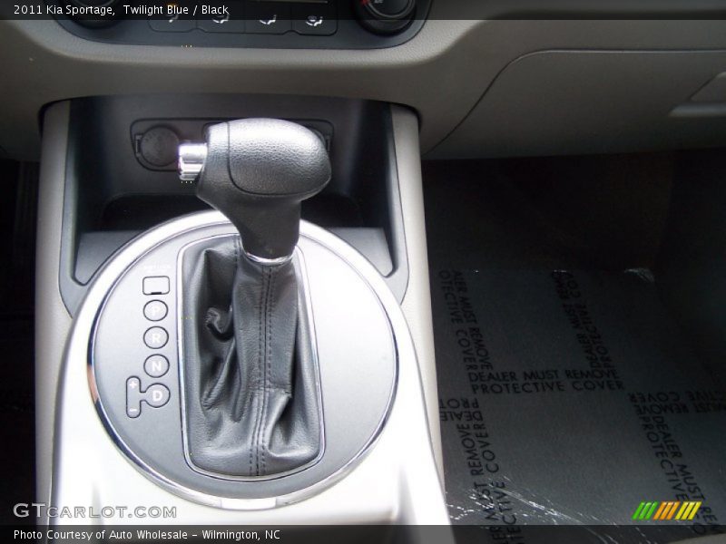 Twilight Blue / Black 2011 Kia Sportage