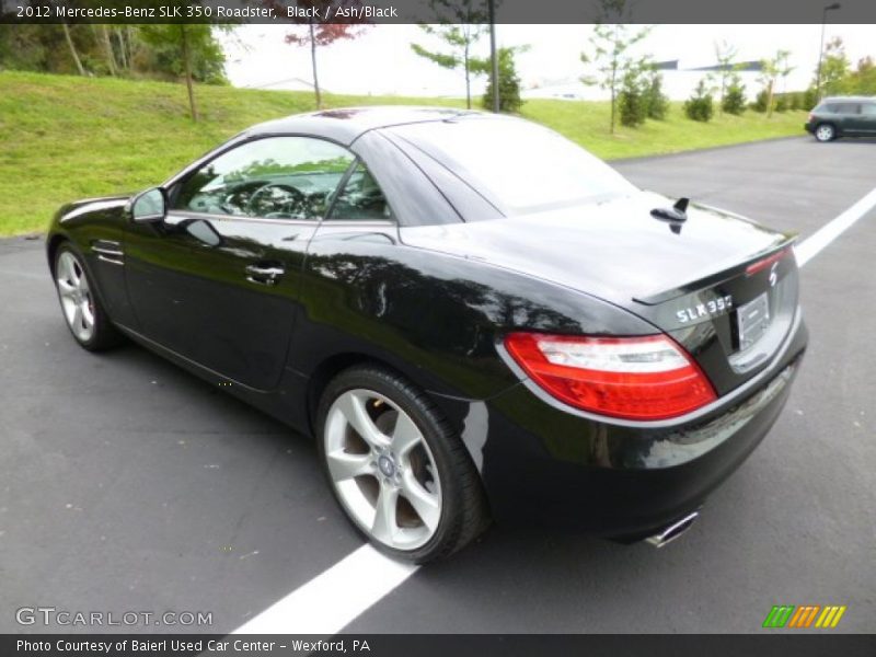 Black / Ash/Black 2012 Mercedes-Benz SLK 350 Roadster