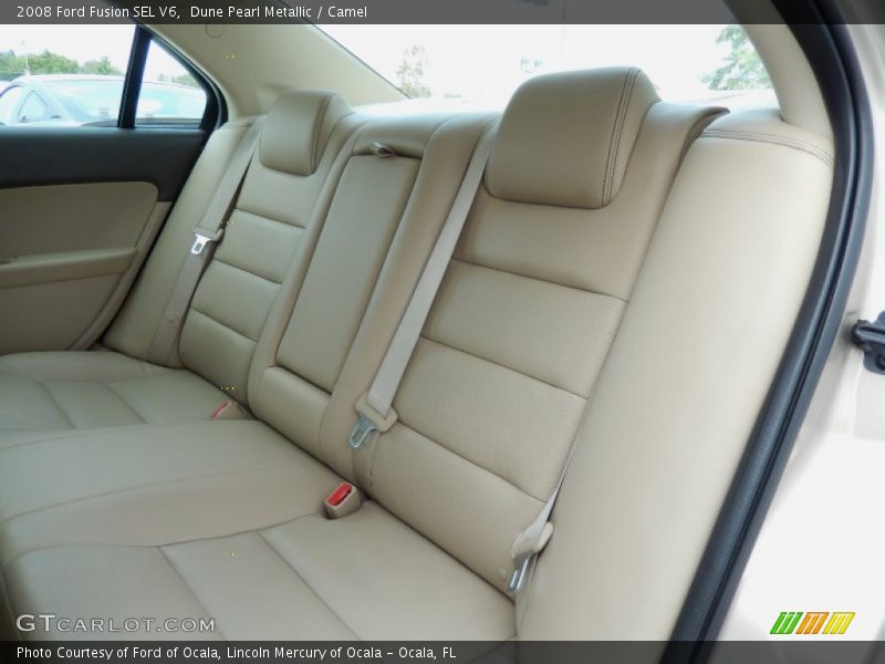 Dune Pearl Metallic / Camel 2008 Ford Fusion SEL V6
