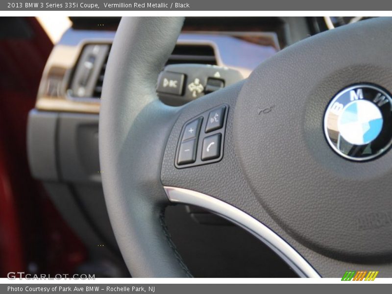 Vermillion Red Metallic / Black 2013 BMW 3 Series 335i Coupe