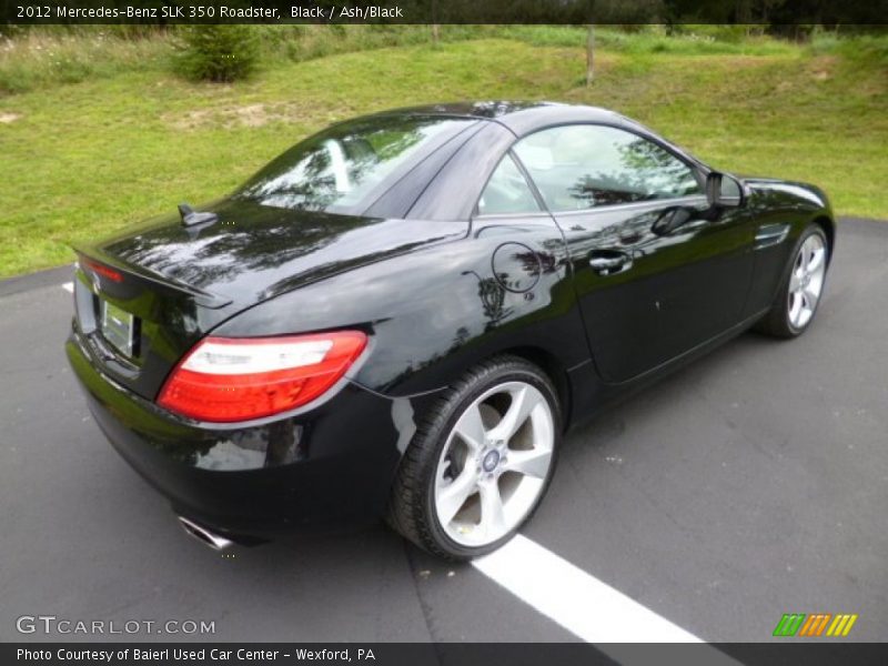 Black / Ash/Black 2012 Mercedes-Benz SLK 350 Roadster