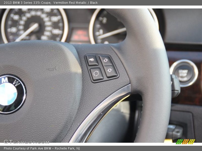 Vermillion Red Metallic / Black 2013 BMW 3 Series 335i Coupe